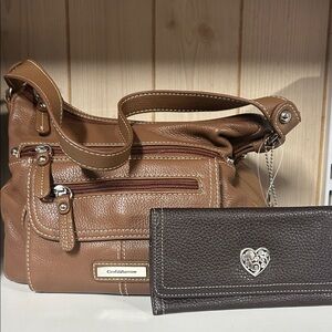 # 41 Croft & Barrow Shoulder Bag and Brighton wallet bundle